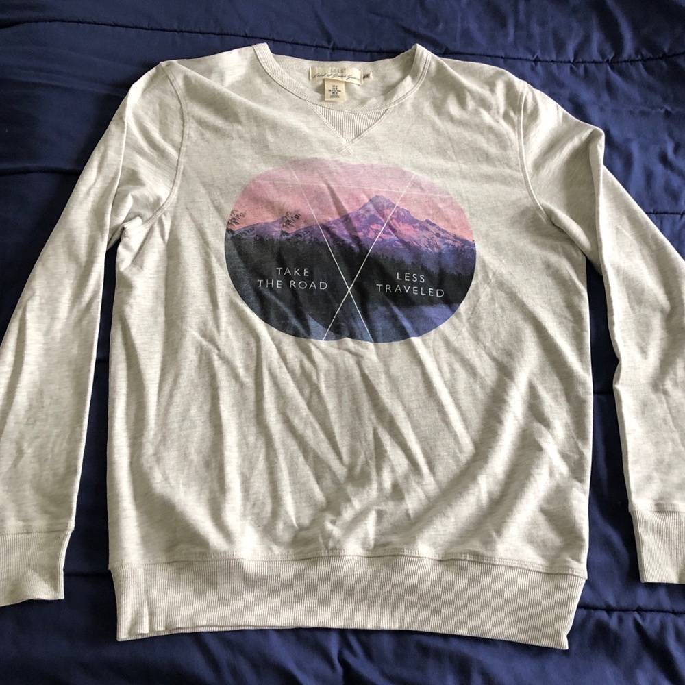 🥳H&M screen print sweater UNISEX